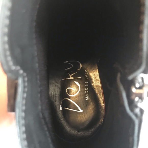 Deky Leather ankle boots made in Italy. - Picture 5 of 11